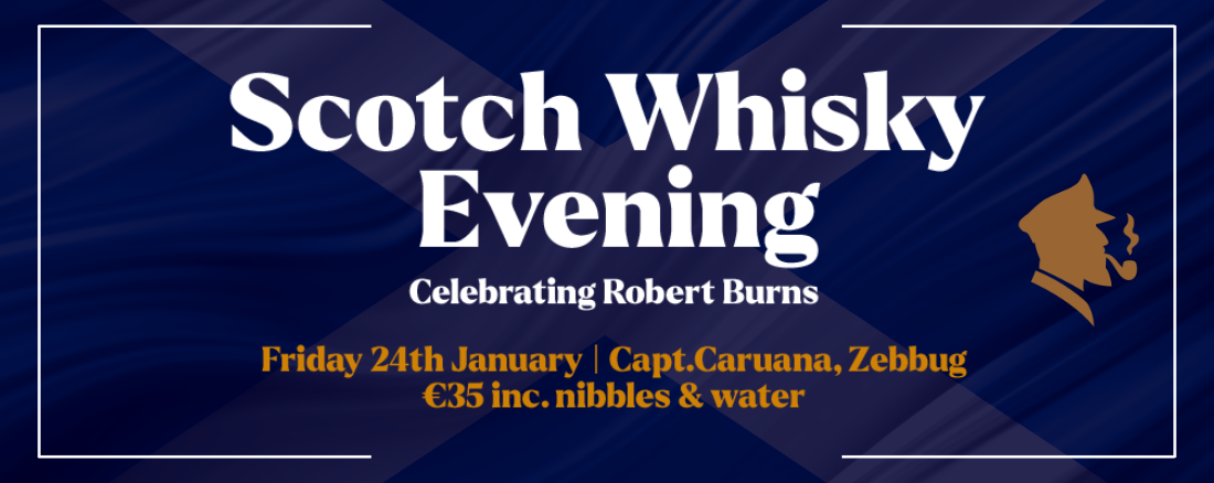 Scotch Whisky Evening -24th January