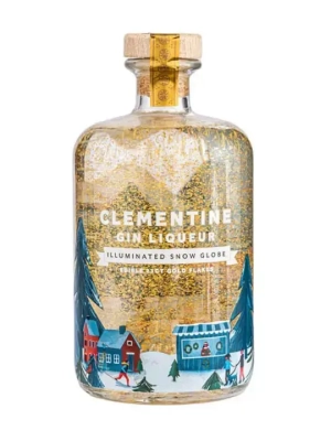 Clementin Gin Liquer Illuminated Snow Globe 70cl