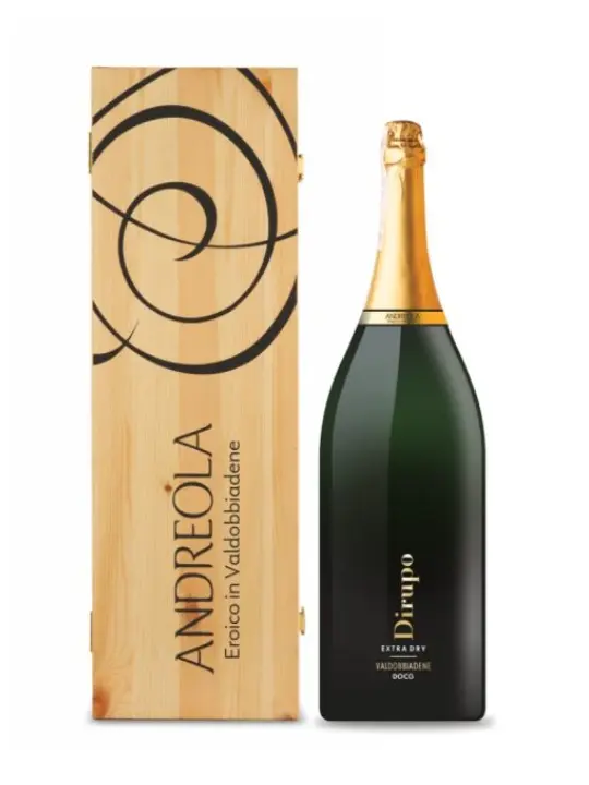 andreola dirupo brut valdobbiadene docg prosecco 600cl